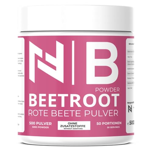 Natural-Fitness24 Rote Beete Pulver 500g Dose - 100% natürlich - Ideal zum Mischen von Rote Beete Säften, in Smoothies oder Bowls | Ohne Zusatzstoffe Natural-Fitness24 Rote Beete Pulver 500g Dose - 100% natürlich - Ideal zum Mischen von Rote Beete Säften, in Smoothies oder Bowls | Ohne Zusatzstoffe von NATURALFITNESS24