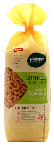 Naturata Dinkel Hörnchen Nudeln, 12er Pack (12 x500g) von Naturata