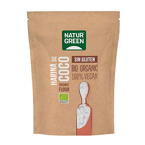 Glutenfreies Bio-Kokosmehl 500 G Pulver Glutenfreies Bio-Kokosmehl 500 G Pulver von NATURGREEN