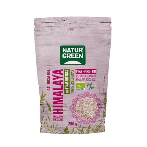Sal rosa fina del Himalaya con Finas Hierbas 250g Naturgreen von NATURGREEN