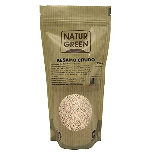 Sesamo Crudo Bio Naturgreen 450g Sesamo Crudo Bio Naturgreen 450g von NATURGREEN