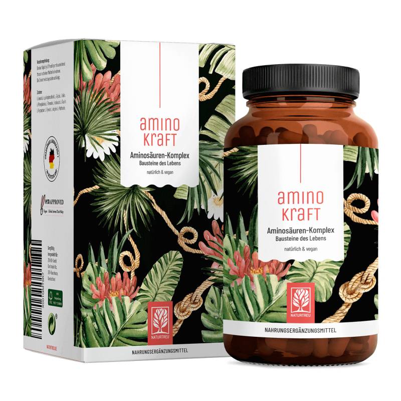 Aminokraft: Aminosäuren-Komplex - 1 Dose Aminokraft (die meisten Kunden kaufen 2 Dosen) von NATURTREU