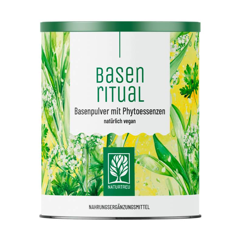Basenritual: Basenpulver mit Phytoessenzen von NATURTREU