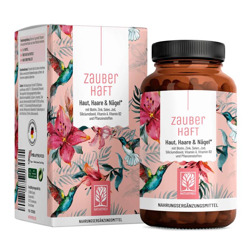 Zauberhaft: Beauty-Komplex für Haut, Haare und Nägel - 1 Dose Zauberhaft (die meisten Kunden kaufen 2 Dosen) von NATURTREU
