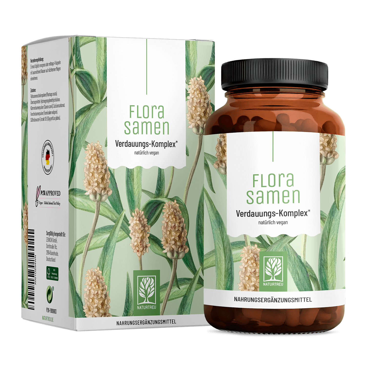 Florasamen: Verdauungs-Komplex* - 1 Dose Florasamen (die meisten kaufen 2 Dosen) von NATURTREU