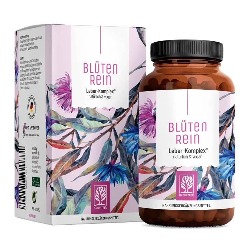 Blütenrein: Leber-Komplex mit Mariendistel - 1 Dose Blütenrein (die meisten Kunden kaufen 2 Dosen) von NATURTREU
