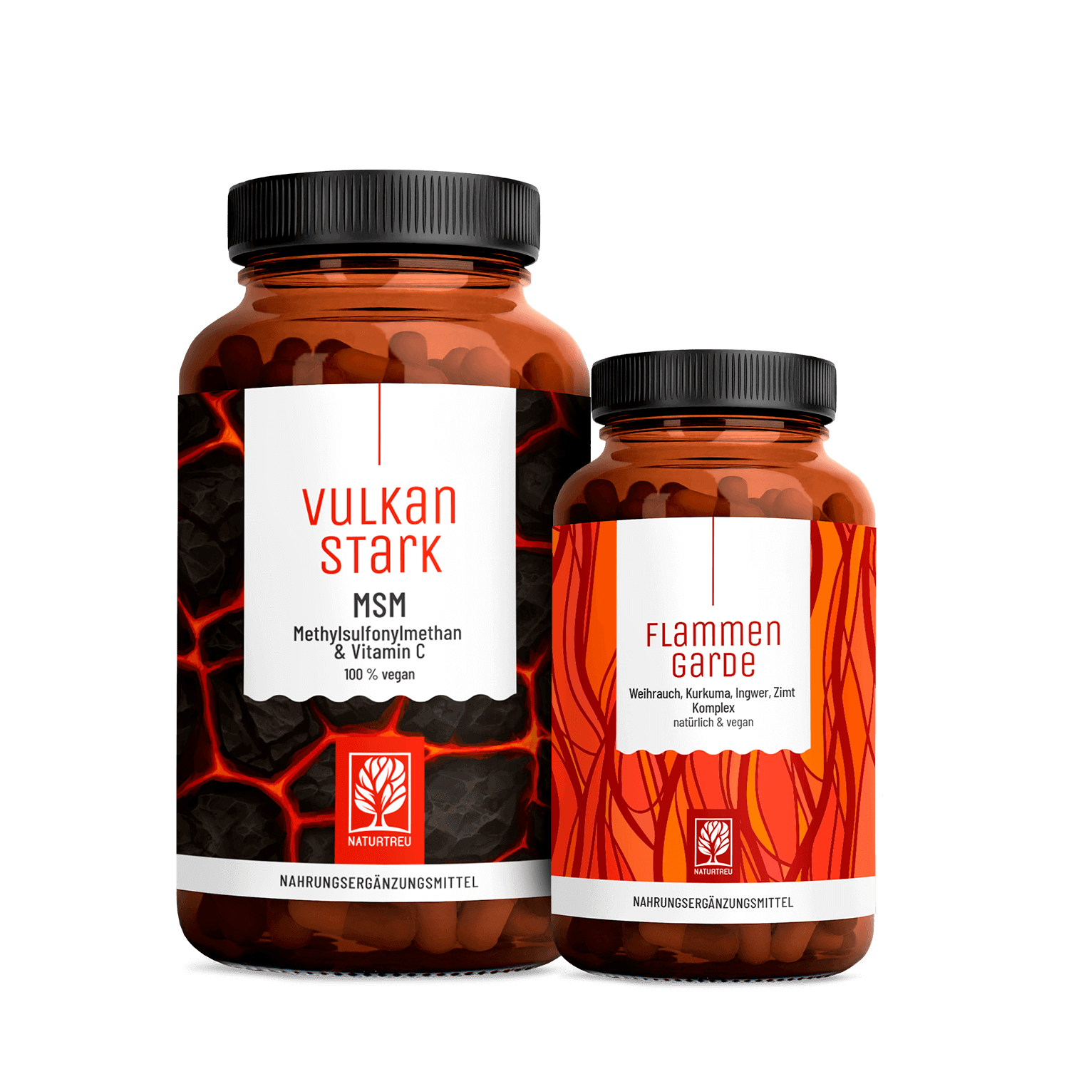 MSM, Kurkuma & Weihrauch Vorteilspaket - Vulkanstark & Flammengarde MSM, Kurkuma & Weihrauch Vorteilspaket - Vulkanstark & Flammengarde von NATURTREU