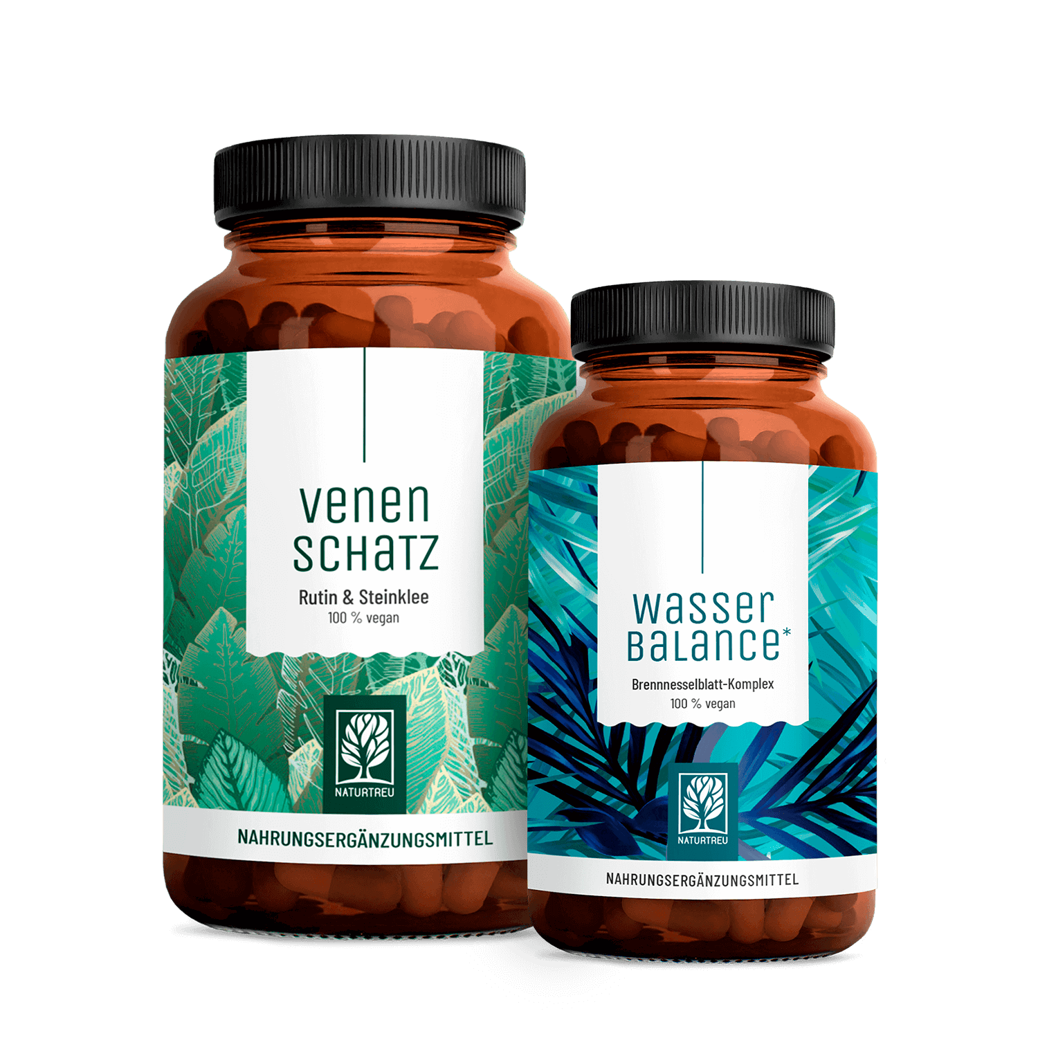 Schwere-Beine-Paket: Wasserbalance & Venenschatz Schwere-Beine-Paket: Wasserbalance & Venenschatz von NATURTREU