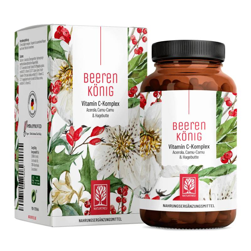 Beerenkönig: Vitamin C-Komplex - 1 Dose Beerenkönig (die meisten Kunden kaufen 2 Dosen) von NATURTREU