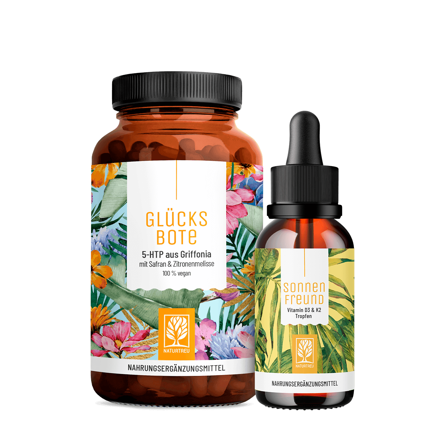 Winterblues-Paket: 5-HTP aus Griffonia mit Vitamin D3 & K2 Winterblues-Paket: 5-HTP aus Griffonia mit Vitamin D3 & K2 von NATURTREU