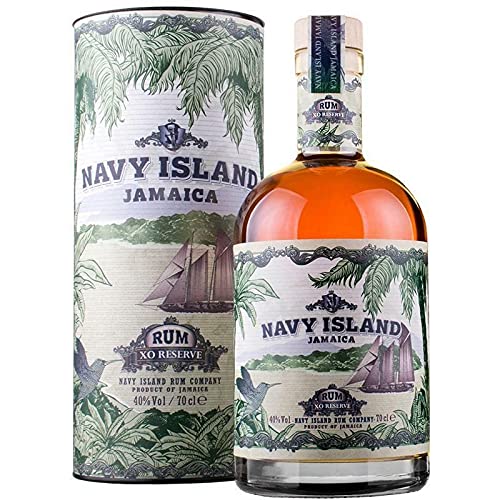 JAMAICA RUM XO RESERVE 70 CL IN ASTUCCIO von NAVY ISLAND