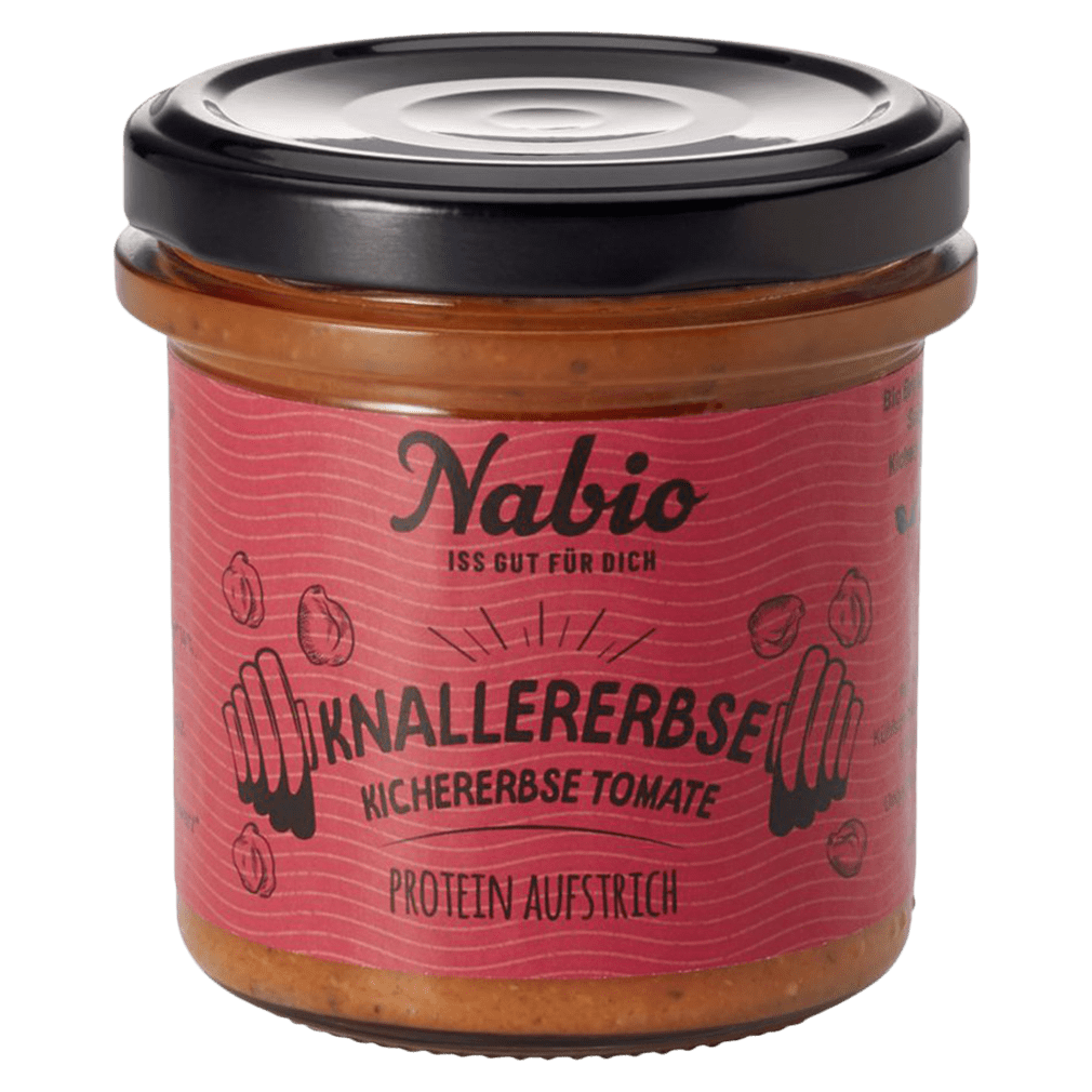 Bio Protein-Aufstrich Kichererbse Tomate 140g von NAbio
