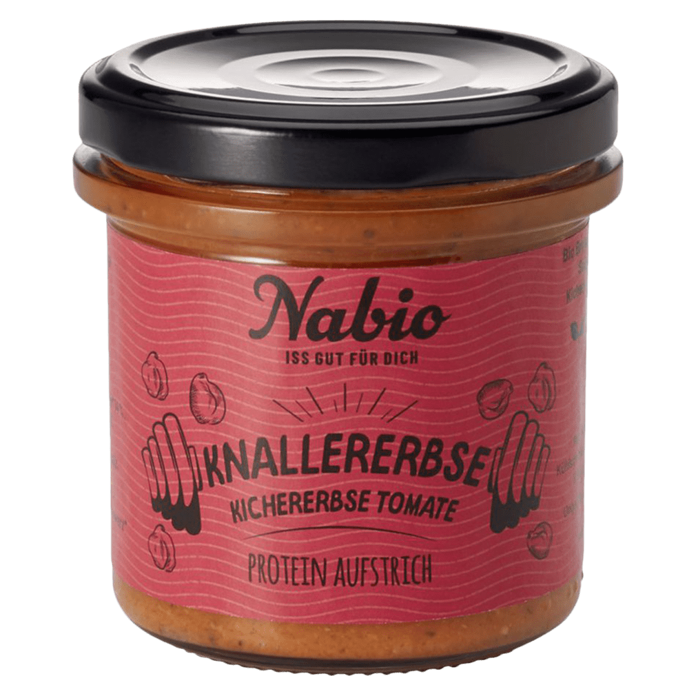 Bio Protein-Aufstrich Kichererbse Tomate 140g Bio Protein-Aufstrich Kichererbse Tomate 140g von NAbio