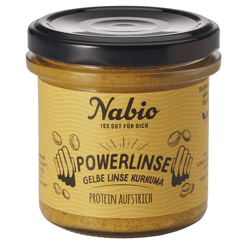 Bio Protein-Aufstrich Powerlinse Gelb von NAbio