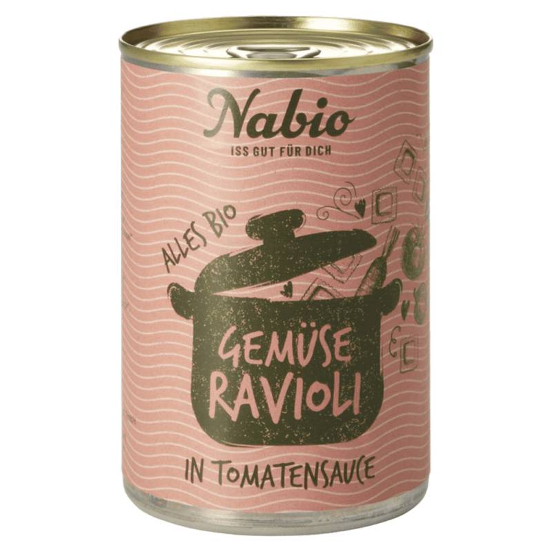 Bio Ravioli in Gemüse-Tomatensauce von NAbio