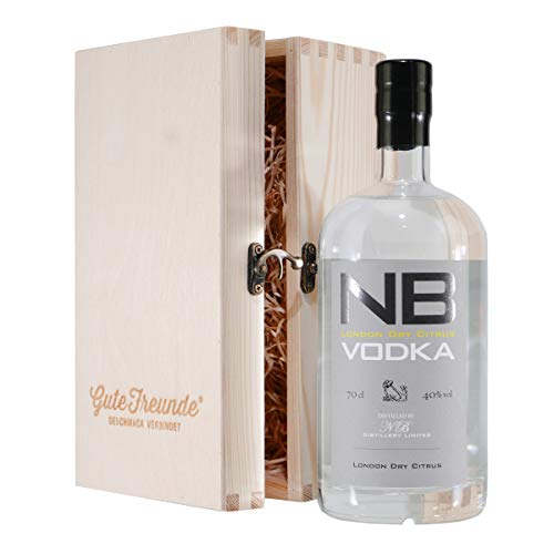 NB Vodka London Dry Citrus North Berwick mit Geschenk-HK von NB