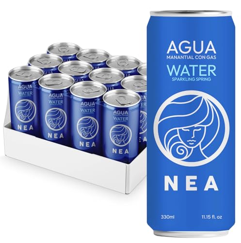 Sprudelwasser NEA in Dosen – Natürliches Mineralwasser mit Kohlensäure aus den Österreichischen Alpen – 12 x 33cl – Ohne Mikroplastik & BPA – Recycelbare Dosen Sprudelwasser NEA in Dosen – Natürliches Mineralwasser mit Kohlensäure aus den Österreichischen Alpen – 12 x 33cl – Ohne Mikroplastik & BPA – Recycelbare Dosen von NEA