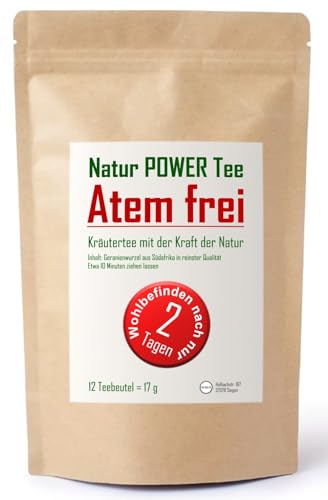 Atem frei - Natur POWER Tee. Kräutertee mit der Kraft der Natur. Wohlbefinden nach nur 2 Tagen. von NEBEN
