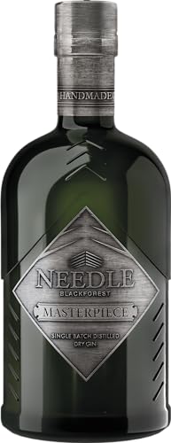 Needle Black Forest Masterpiece Dry Gin - der Premium Gin aus dem Schwarzwald (alc. 45% vol) | 1 x 0,5l von NEEDLE
