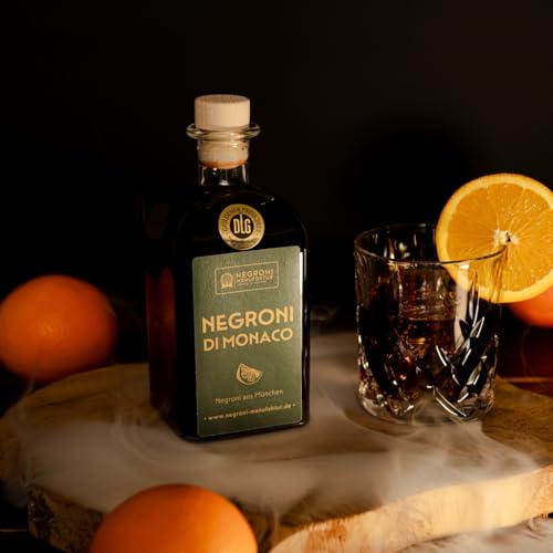 Negroni di Monaco - trinkfertiger italienischer Cocktail - Aperitif - holzfassgereift - aus München Giesing Negroni di Monaco - trinkfertiger italienischer Cocktail - Aperitif - holzfassgereift - aus München Giesing von NEGRONI MANUFAKTUR VEREDELT IM HOLZFASS