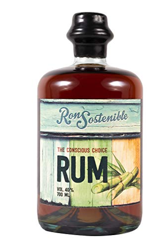 Ron Sostenible | 40% Premium Rum, Dunkler Rum, 8 jahre (1 x 0.7 l) (Sustainable Rum - Aged 8 Years) von NEKO AEGS