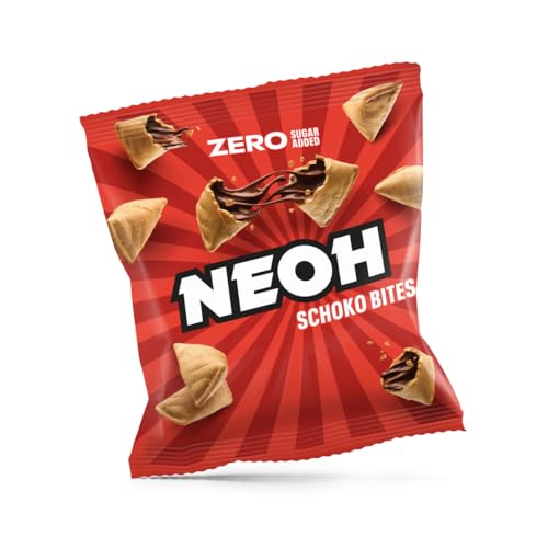 NEOH Low Carb Bites Schokolade - Ohne Zucker-Zusatz - nur 1 g Zucker - 9er Pack x 29g von NEOH