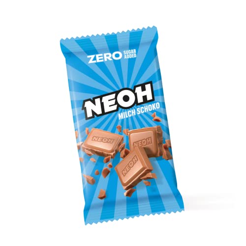 NEOH Low Carb Keto Milchschokolade | 1g Zucker, 105 kcal pro Portion, 1x66g | Die neue Alternative zu herkömmlichen Süßigkeiten von NEOH