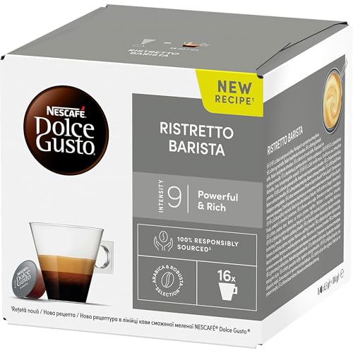 NESCAFÉ DOLCE GUSTO Ristretto Barista 1er Pack (1 x 16 Portionen) von NESCAFÉ DOLCE GUSTO