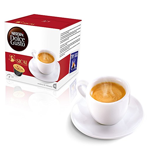 Kaffeepads Dolce Gusto Nescafé Caffee Tee Heiß (128, Scal) von NESCAFÉ Dolce Gusto