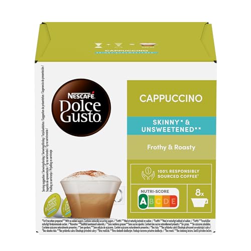 NESCAFÉ Dolce Gusto Cappuccino, 16 Kapseln für 8 Getränke, 200 g von NESCAFÉ Dolce Gusto