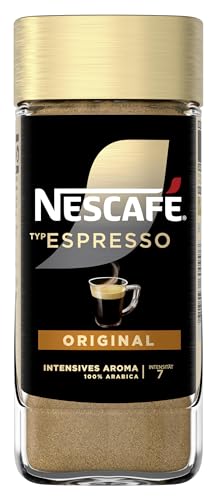 NESCAFÉ Dolce Gusto NESCAFÉ GOLD Typ Espresso, löslicher Instant-Espresso-Kaffee mit 100% feinen Arabica Kaffeebohnen, koffeinhaltig, mit samtiger Crema, 1er Pack (1 x 100g) von NESCAFÉ Dolce Gusto