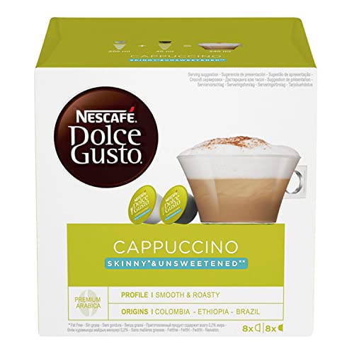 Nescafé - Dolce Gusto - Cappuccino Skinny & Light Coffee Pods 8 Drinks - 161.6g von NESCAFÉ DOLCE GUSTO