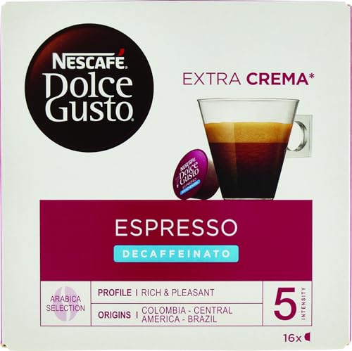 Nescafé Dolce Gusto Espresso Decaffeinato, 1er Pack von NESCAFÉ DOLCE GUSTO