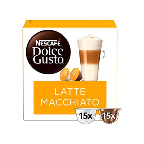 Nescafé Dolce Gusto capsules Latte Macchiato - voordeelverpakking - 90 koffiecups - geschikt voor 45 koppen koffie - Dolce Gusto cups von NESCAFÉ DOLCE GUSTO