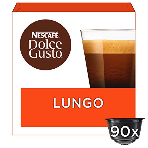 Nescafé Dolce Gusto capsules Lungo - voordeelverpakking - 90 koffiecups - geschikt voor 90 koppen koffie - Dolce Gusto cups von NESCAFÉ DOLCE GUSTO