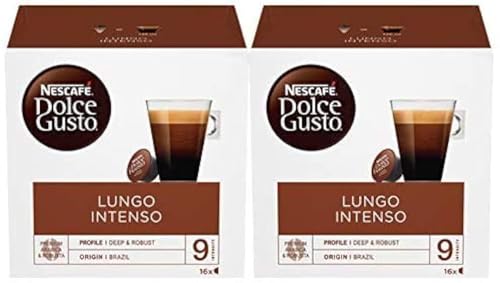 Nescafé Dulce Gusto Lungo Intenso - 16 Stück - Intensität 9 [SET 4] von NESCAFÉ DOLCE GUSTO