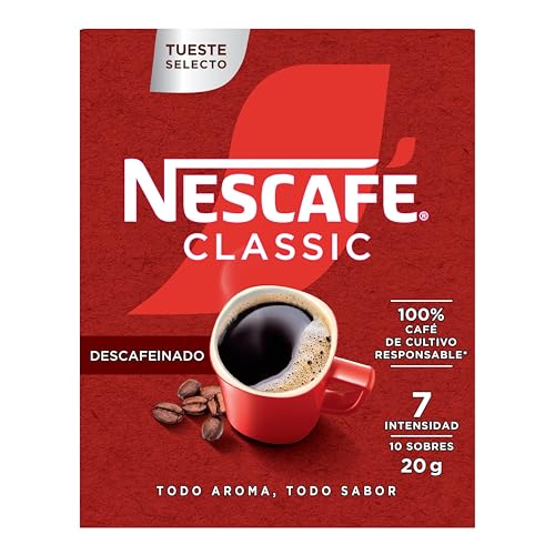 Café Nescafé Soluble Classic Descafeinado 10 sobres von NESCAFE