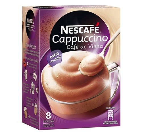NÉSCAFÉ - Cappuccino-Kaffee von Wien, 8 x 18 Gr. (2 Stück). von Néscafé