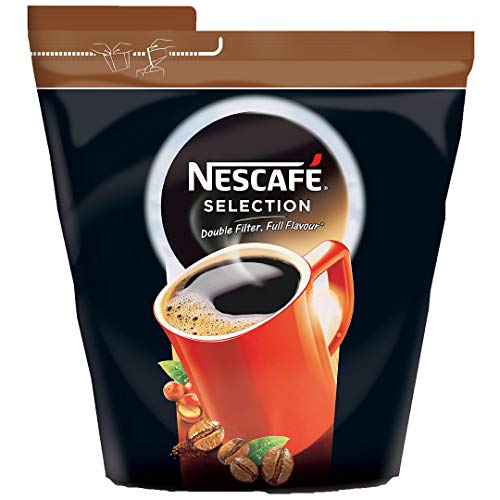 NESCAFÉ Sélection, löslicher Kaffee, sprühgetrocknet, 1er Pack (1 x 500g Beutel) von NESCAFÉ