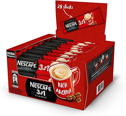 Nescafé 3in1 Stix Portionssticks 3in1 Kaffee Großhandel Preis Original Strong (Original, 224 Stix) Pulverkaffee von NESCAFÉ