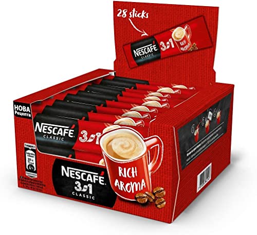 Nescafé 3in1 Stix Portionssticks 3in1 Kaffee Großhandel Preis Original Strong (Original, 224 Stix) Pulverkaffee von Nescafe