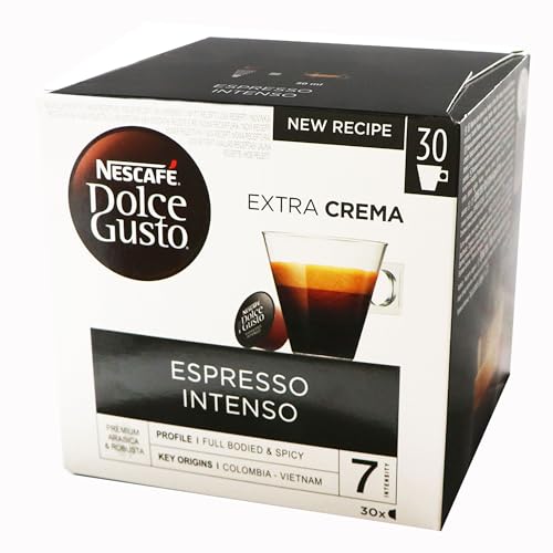 Nescafé Dolce Gusto Espresso Intenso Vorratsbox, Kaffee, Kaffeekapseln, 30 Kapseln von NESCAFÉ DOLCE GUSTO