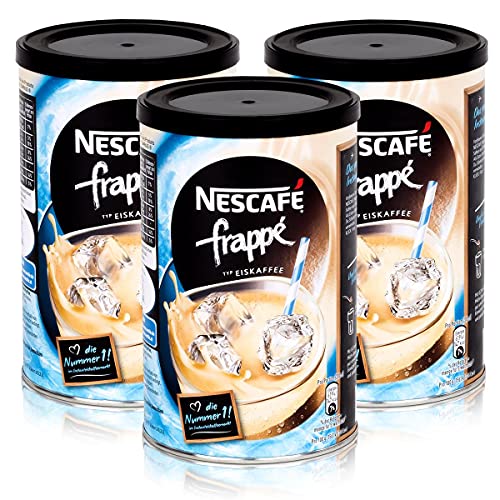 Nescafé frappé Typ Eiskaffee 275g - Getränkepulver mit Instant Kaffee (3er Pack) von NESCAFÉ