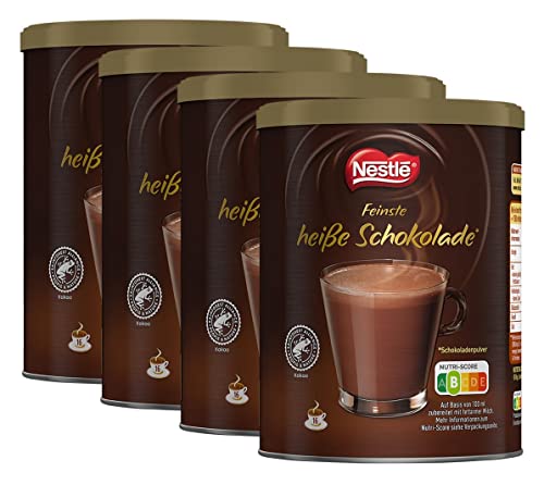 NESCAFÉ Nestlé Feinste heisse Schokolade, 4er Pack (4 x 250g) von Nescafé