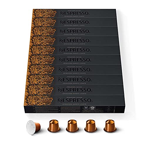 NESPRESSO ORIGINAL, Livanto, mittlere Röstung, 100 Kaffeekapseln von NESPRESSO