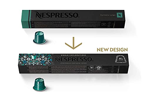 Nespresso Fortissio Lungo, 5 Stangen à 10 Kapseln, 50 Kapseln, 300 g von Nespresso