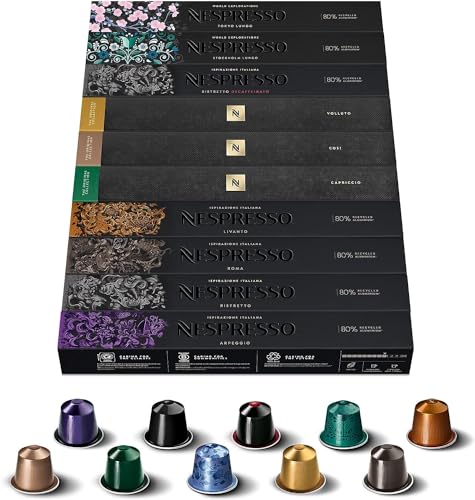 100 NESPRESSO CAPSULES MIXED VARIETY von NESPRESSO