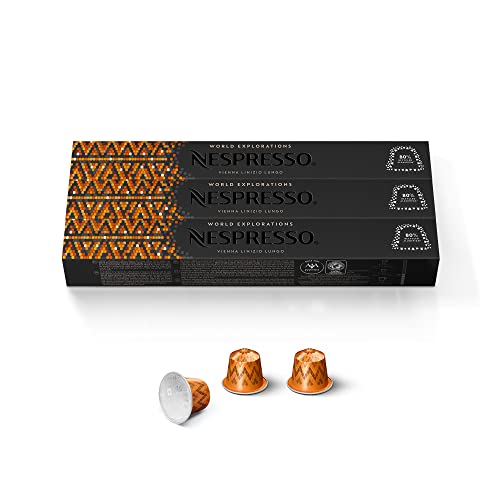 NESPRESSO ORIGINAL Vienna Lungo, mittlere Röstung, 30 Kaffeekapseln von Nespresso