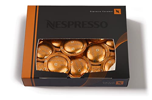 Nespresso Pro Kapseln Pads - 50x Espresso Caramel - Original - für Nespresso Pro Systeme von Nespresso