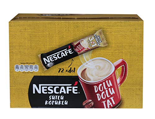 Nestle Nescafe 3in1 Milchschaum 72 Stück 17,4gr 12397895 von NESTLE